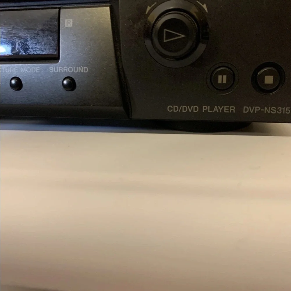 Sony DVP NS315 black DVD Player‎ no remote